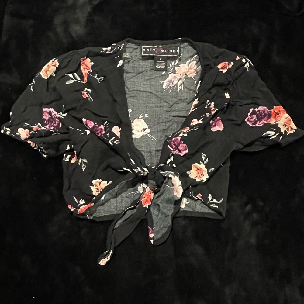 Flowered Crop Top!